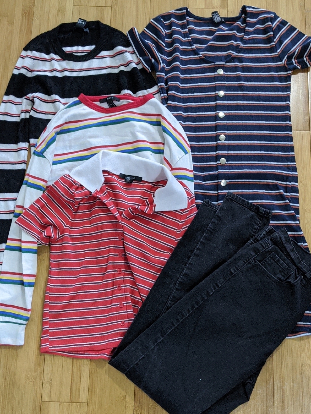 Forever 21 Power Bundle Mall Stripes